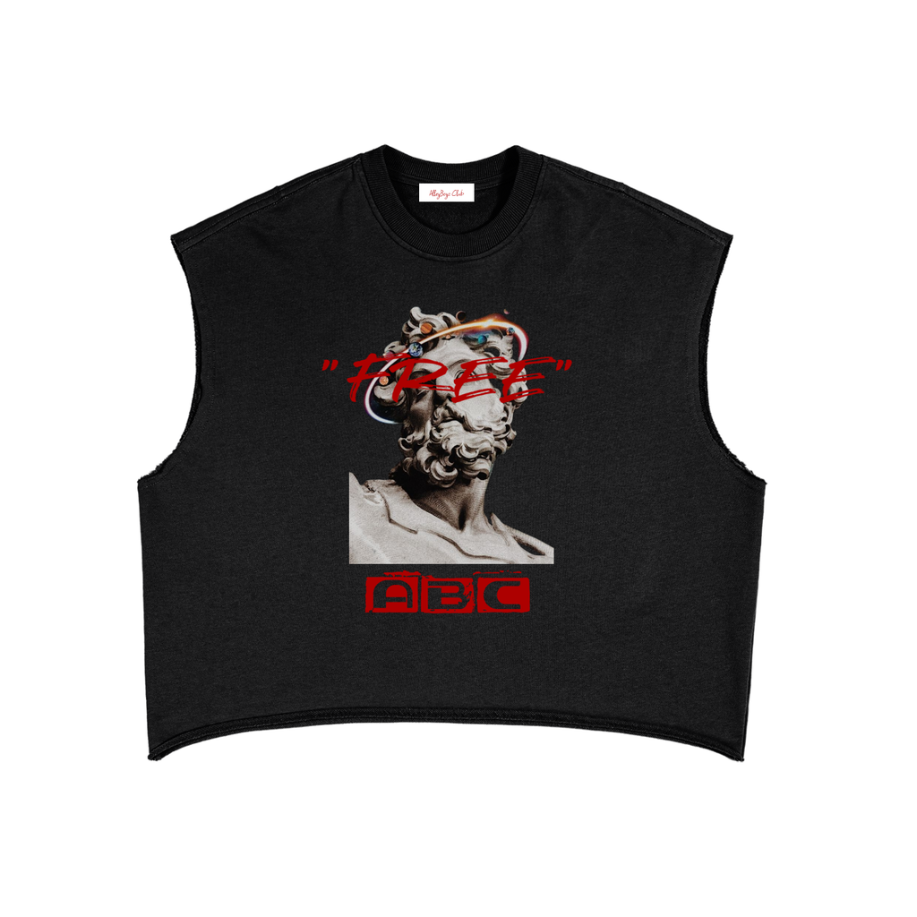 French Terry Boxy Tank Top