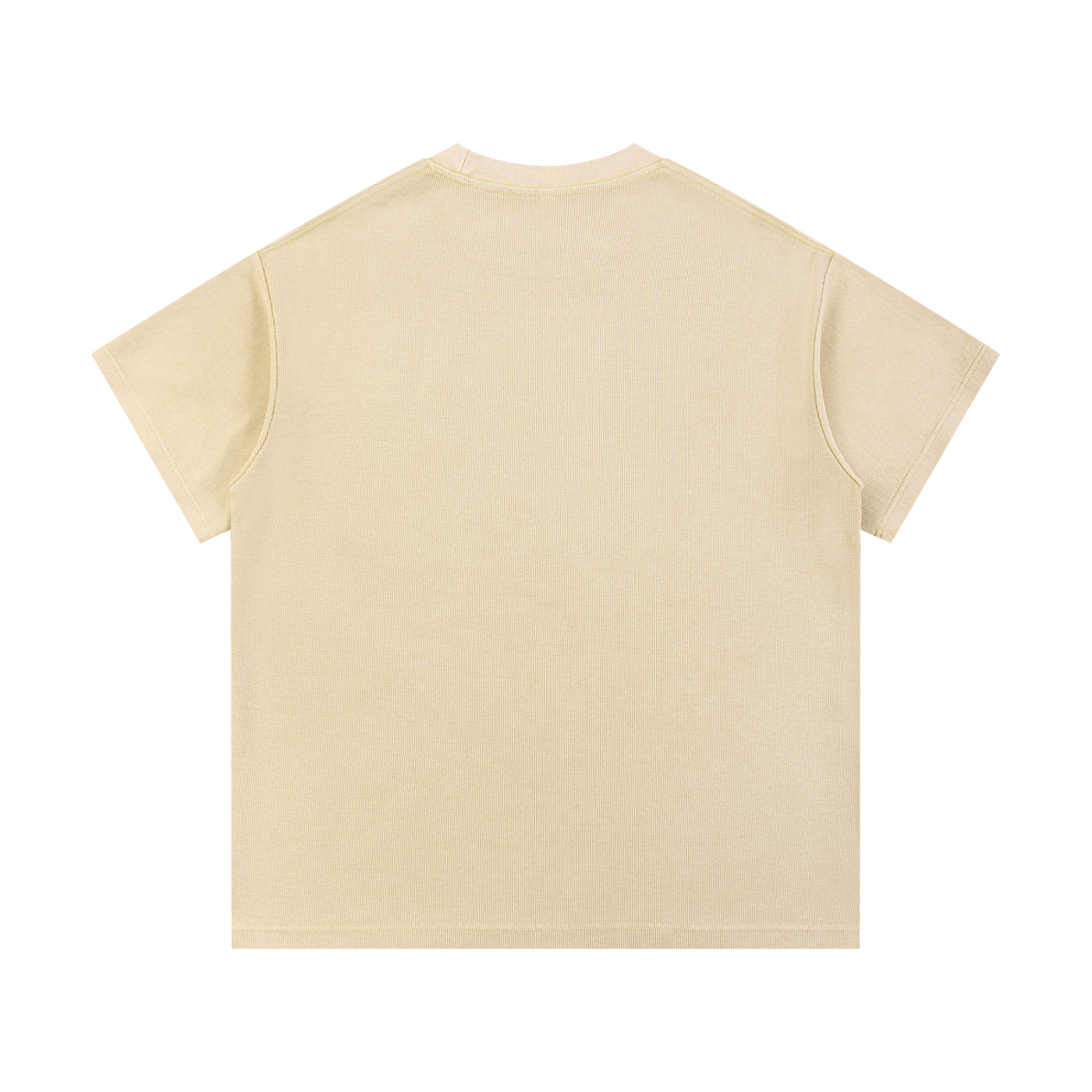 Mineral Wash Waffle Knit T-Shirt