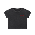 Snow Washed Crop Top