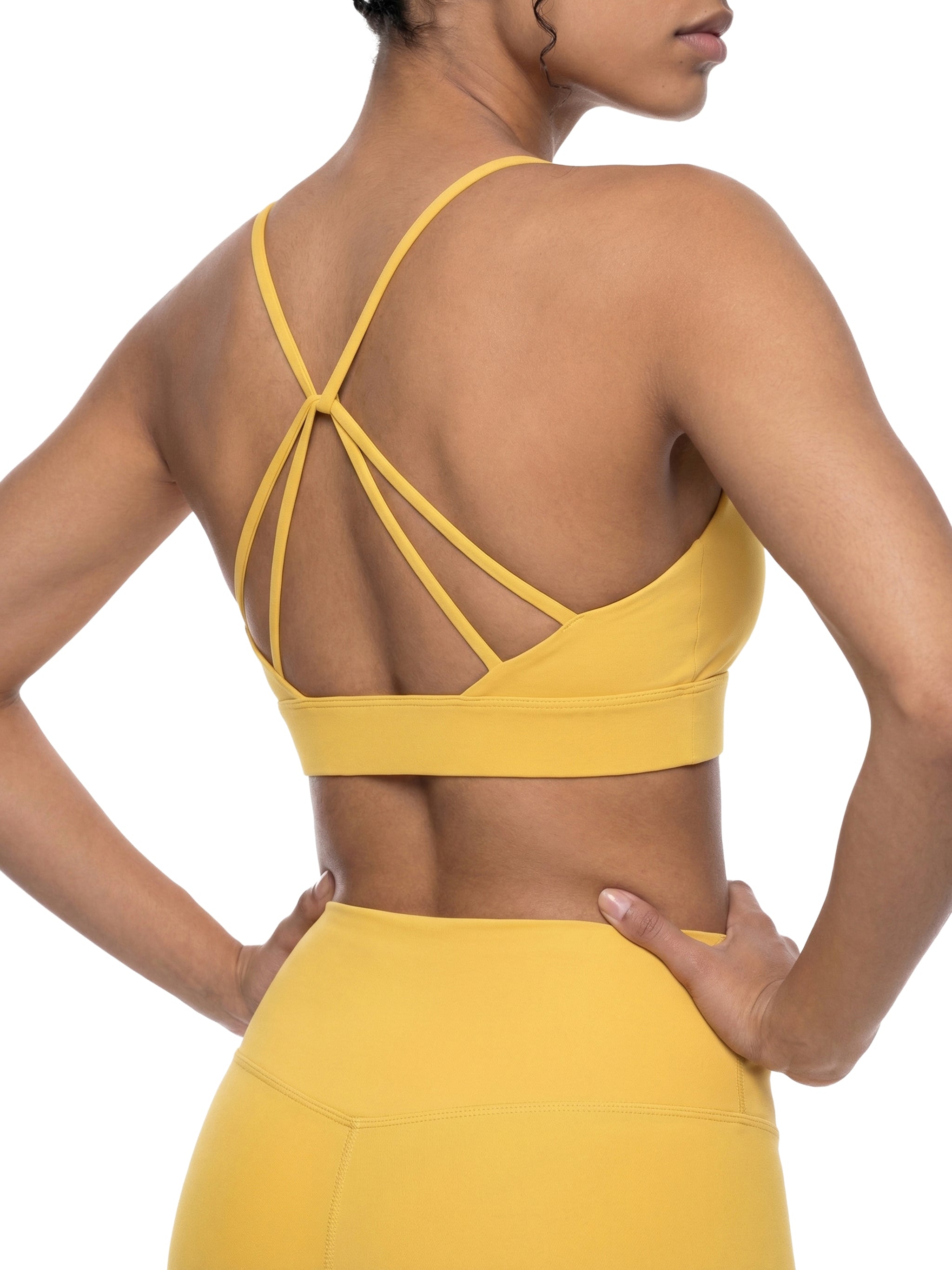 Strappy Yoga Bra
